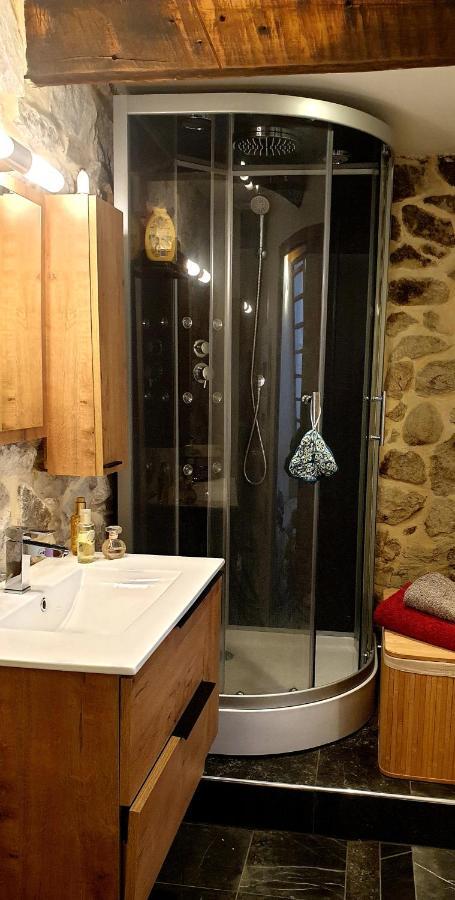 L'Huile Et L'Eau Apartment Antraigues Bagian luar foto